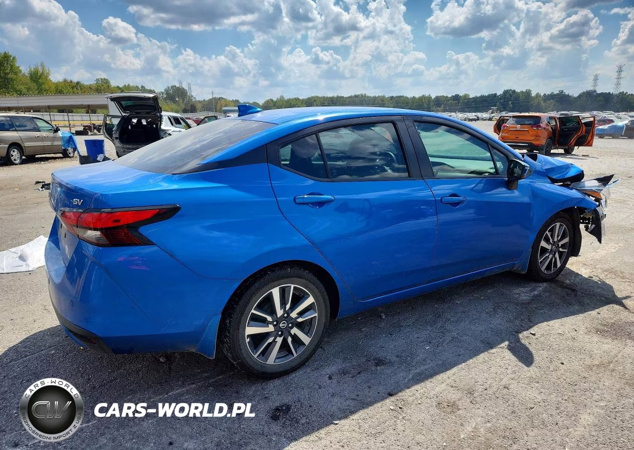 2020 Nissan Versa Sv VIN:3N1CN8EV2LL801945 - 3