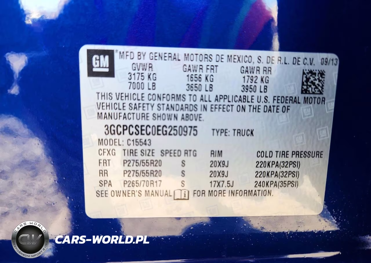 2014 Chevrolet Silverado C1500 Ltz VIN:3GCPCSEC0EG250975 - 12