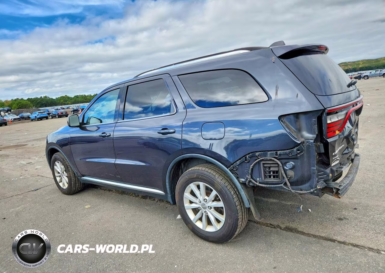 2015 Dodge Durango Sxt VIN:1C4RDJAG8FC156307 - 2