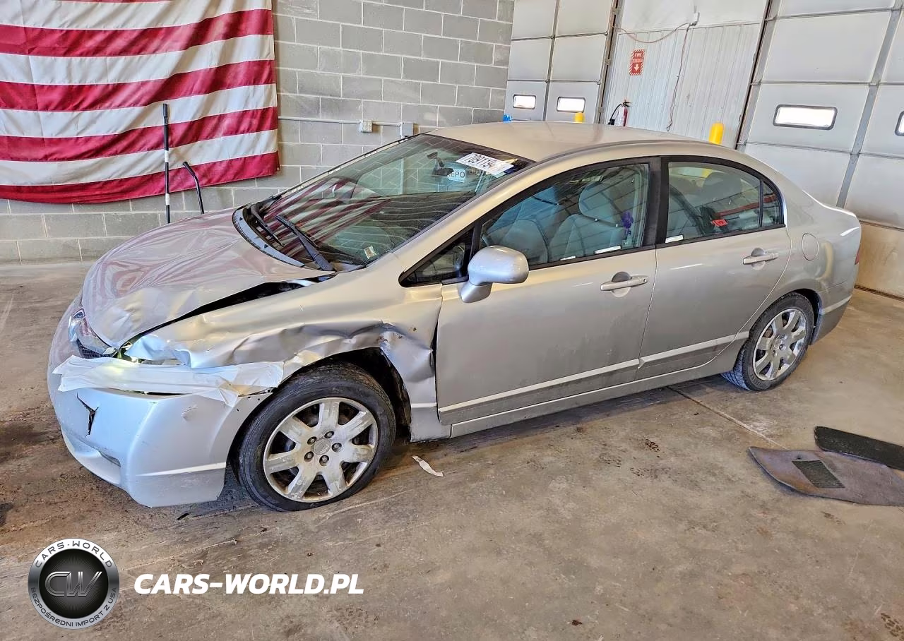 2009 Honda Civic Lx VIN:19XFA16569E023772 - 1