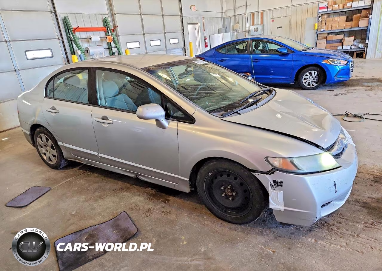 2009 Honda Civic Lx VIN:19XFA16569E023772 - 4