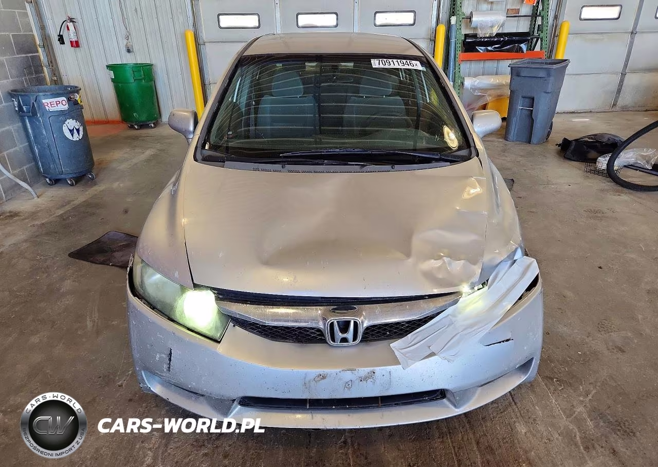 2009 Honda Civic Lx VIN:19XFA16569E023772 - 5