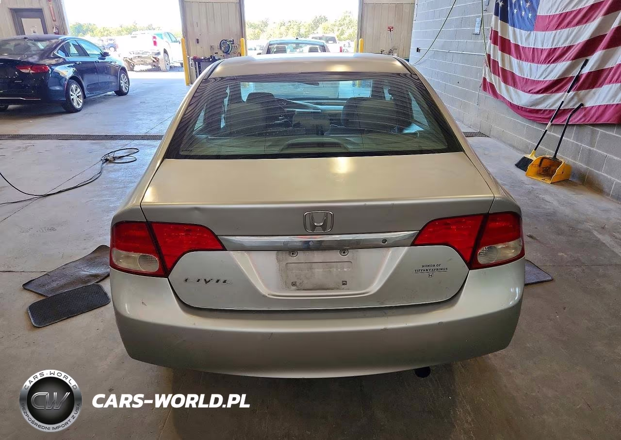 2009 Honda Civic Lx VIN:19XFA16569E023772 - 6