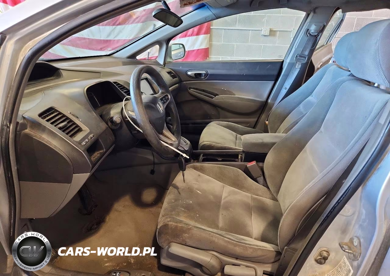 2009 Honda Civic Lx VIN:19XFA16569E023772 - 7