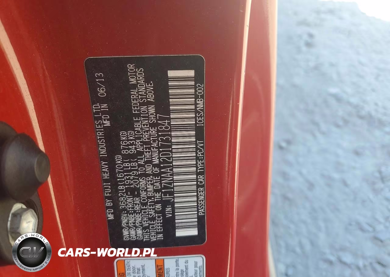 2013 Scion Fr-S Base VIN:JF1ZNAA12D1731847 - 12
