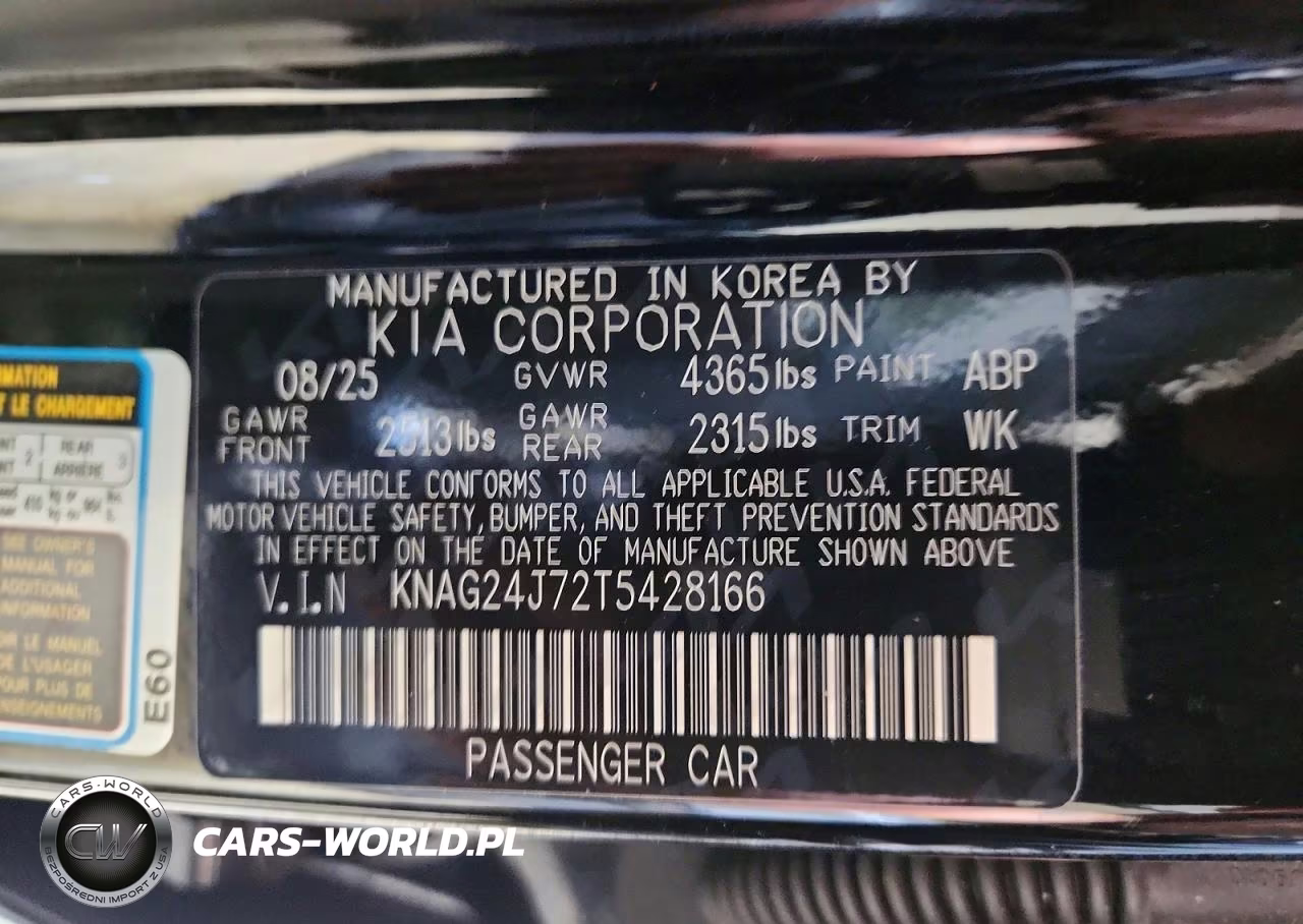 2026 Kia K5 Lxs VIN:KNAG24J72T5428166 - 13