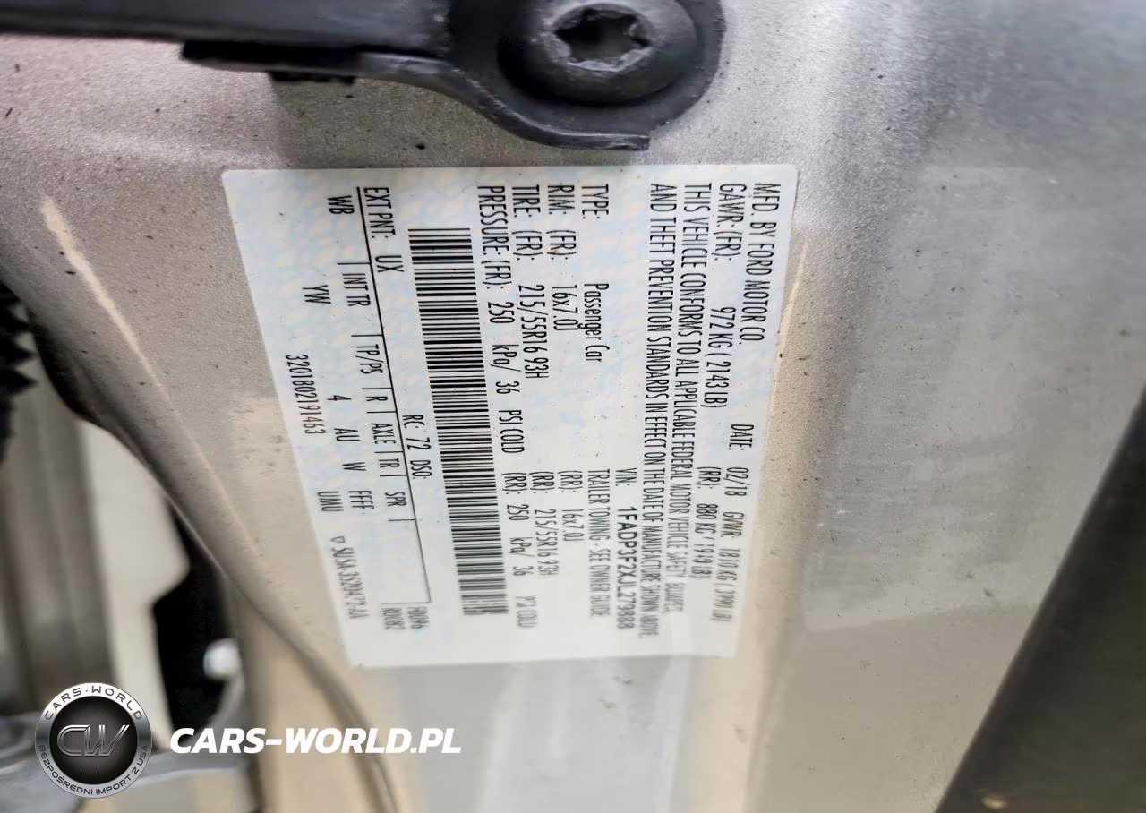 2018 Ford Focus Se VIN:1FADP3F2XJL279888 - 12