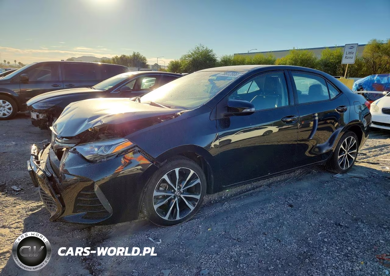 2017 Toyota Corolla Se VIN:5YFBURHE8HP601790 - 1