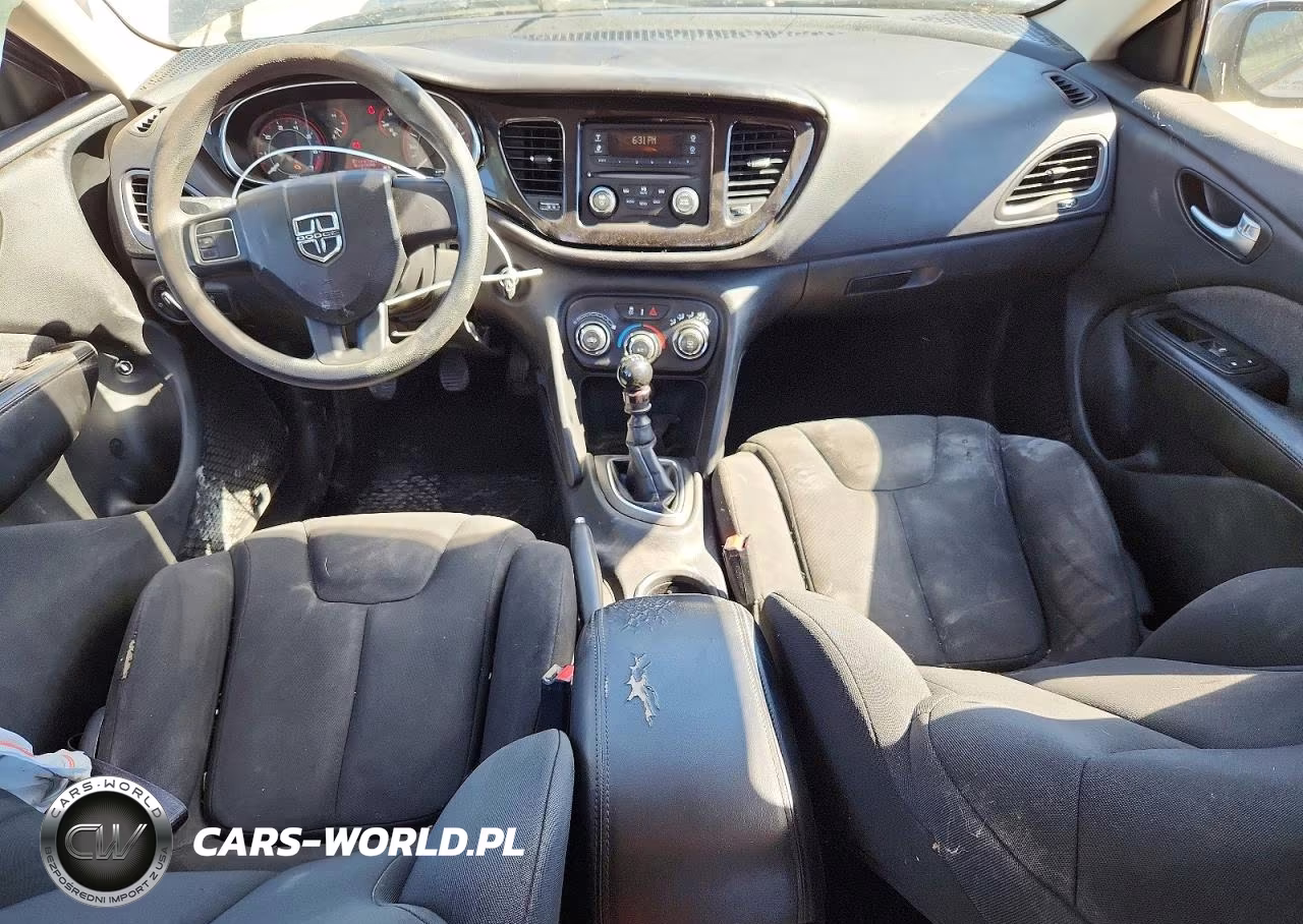 2013 Dodge Dart Se VIN:1C3CDFAA5DD241664 - 8