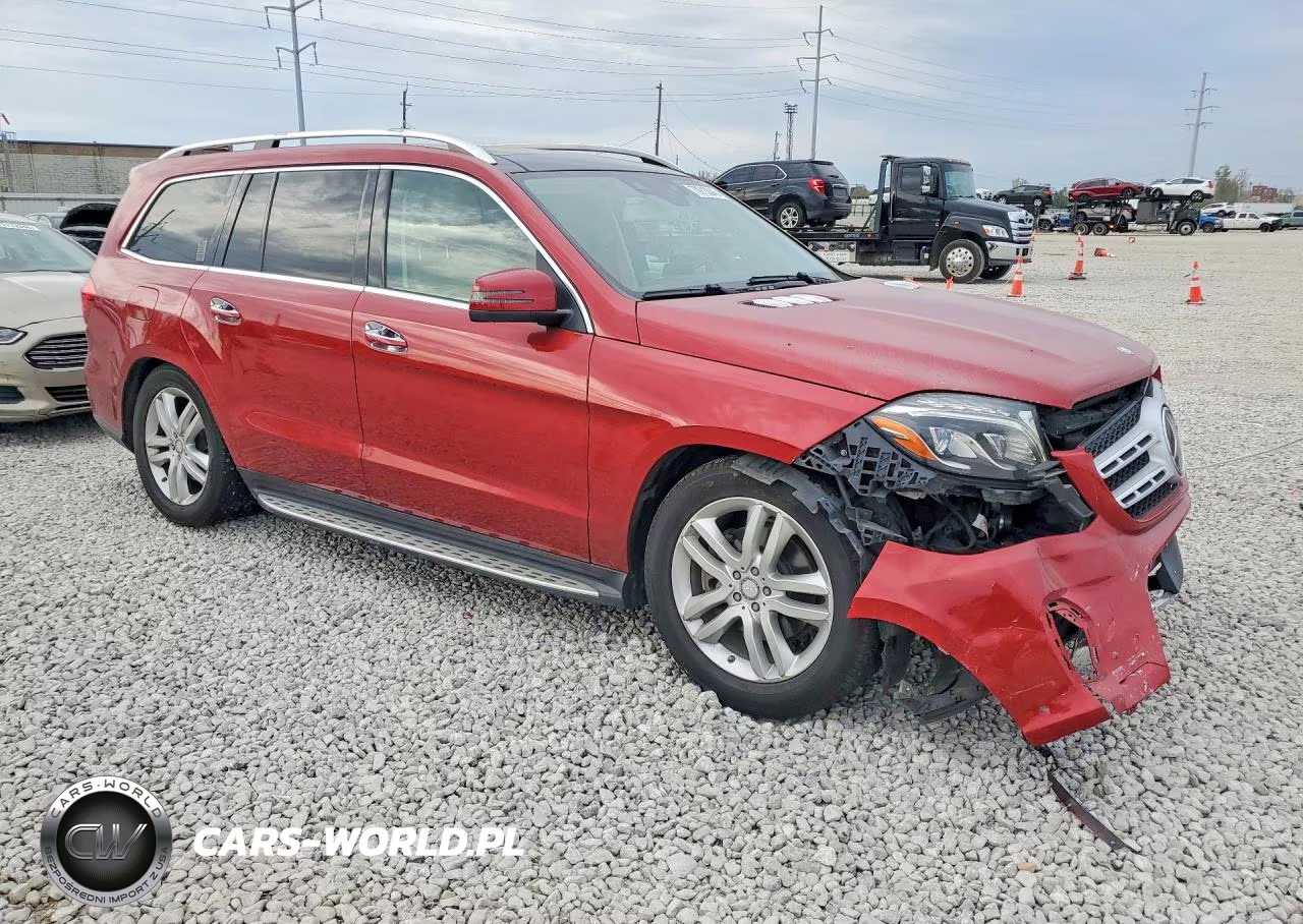 2017 Mercedes-Benz Gls 450 4Matic VIN:4JGDF6EE1HA791180 - 4