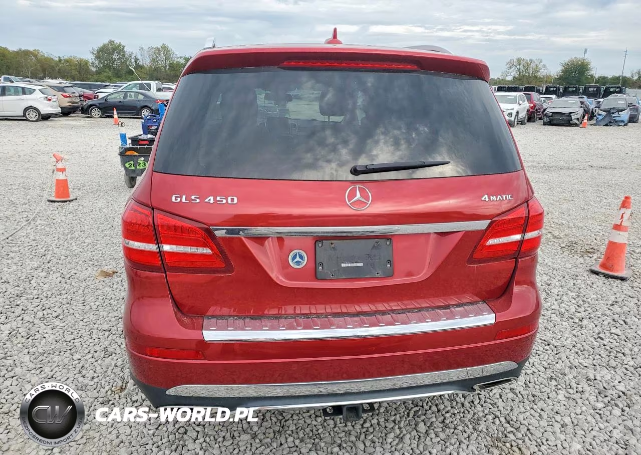 2017 Mercedes-Benz Gls 450 4Matic VIN:4JGDF6EE1HA791180 - 6