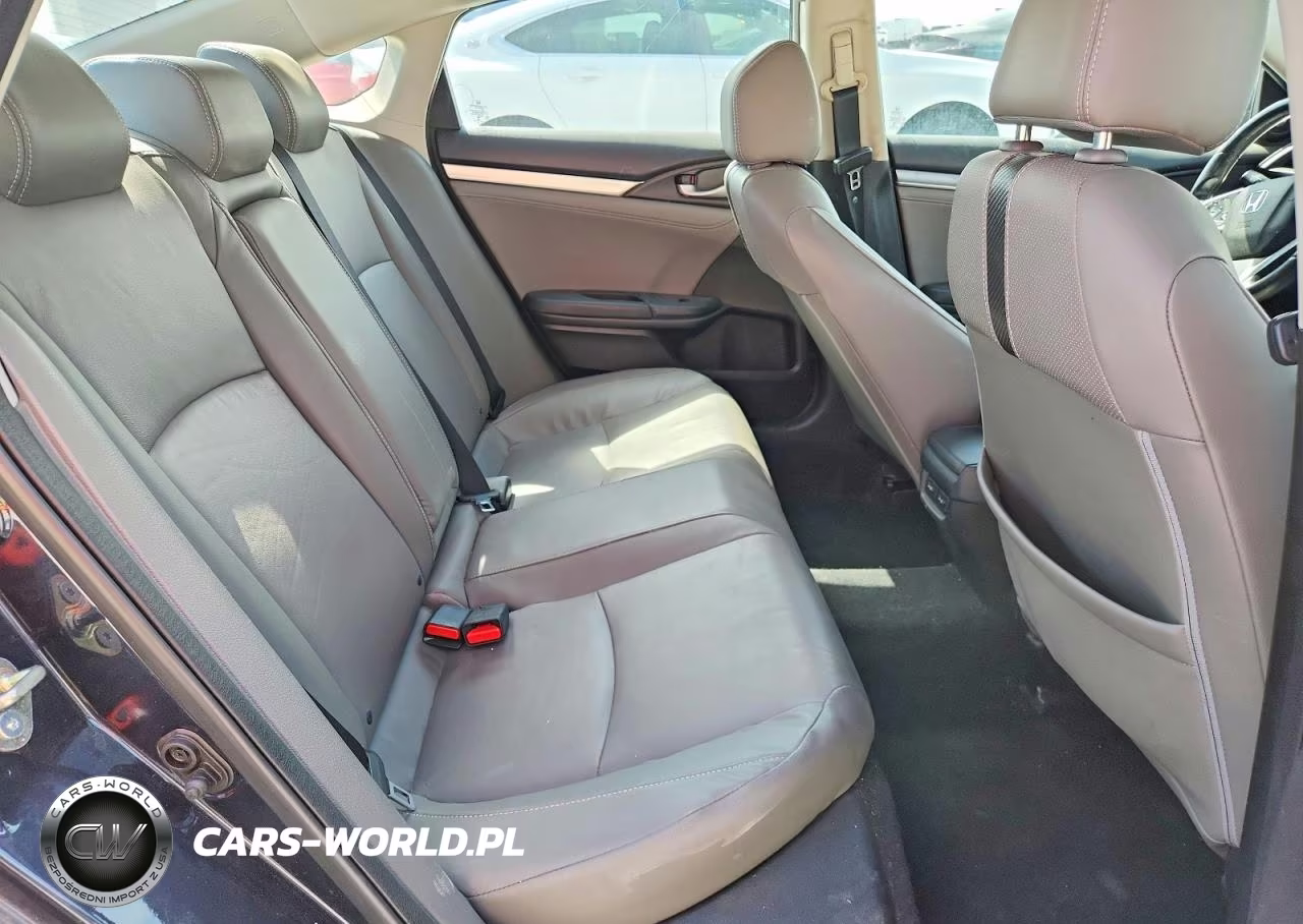 2016 Honda Civic Touring VIN:19XFC1F97GE015285 - 10