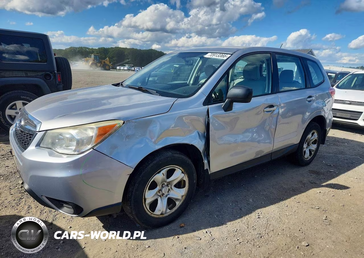 2014 Subaru Forester 2.5I VIN:JF2SJAAC9EH453614 - 1