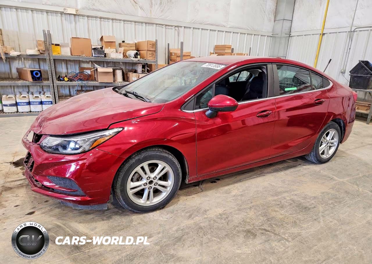 2017 Chevrolet Cruze Lt VIN:1G1BE5SM8H7248337 - 1