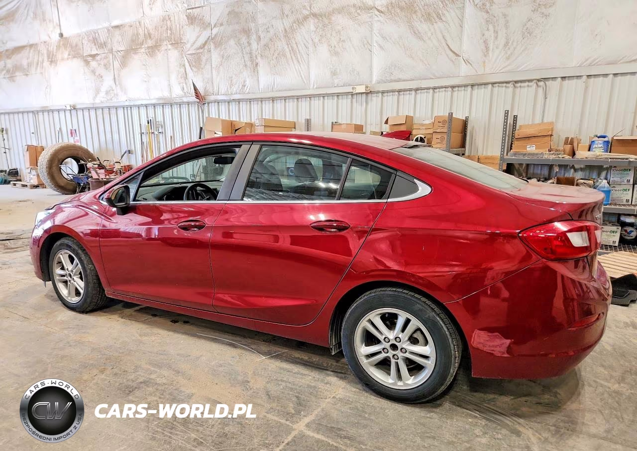 2017 Chevrolet Cruze Lt VIN:1G1BE5SM8H7248337 - 2