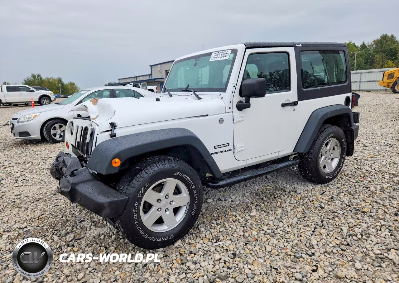 2012 Jeep Wrangler Sport VIN:1C4AJWAGXCL285048 - 1