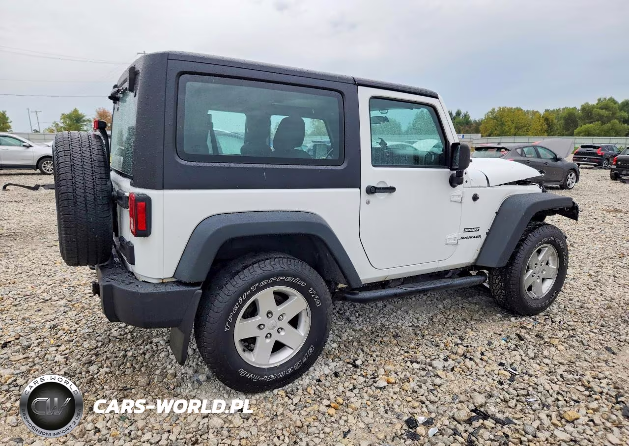 2012 Jeep Wrangler Sport VIN:1C4AJWAGXCL285048 - 3