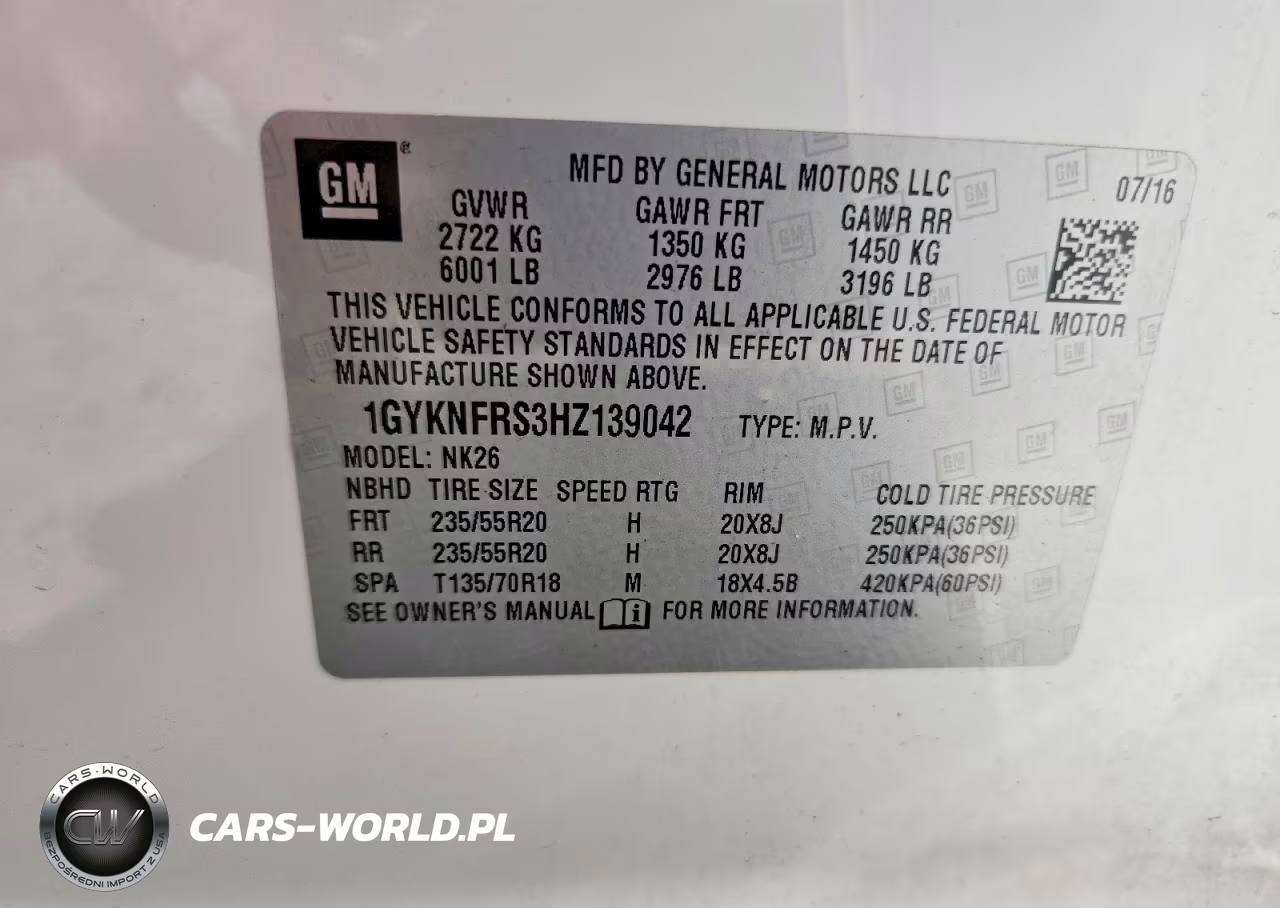 2017 Cadillac Xt5 Platinum VIN:1GYKNFRS3HZ139042 - 13