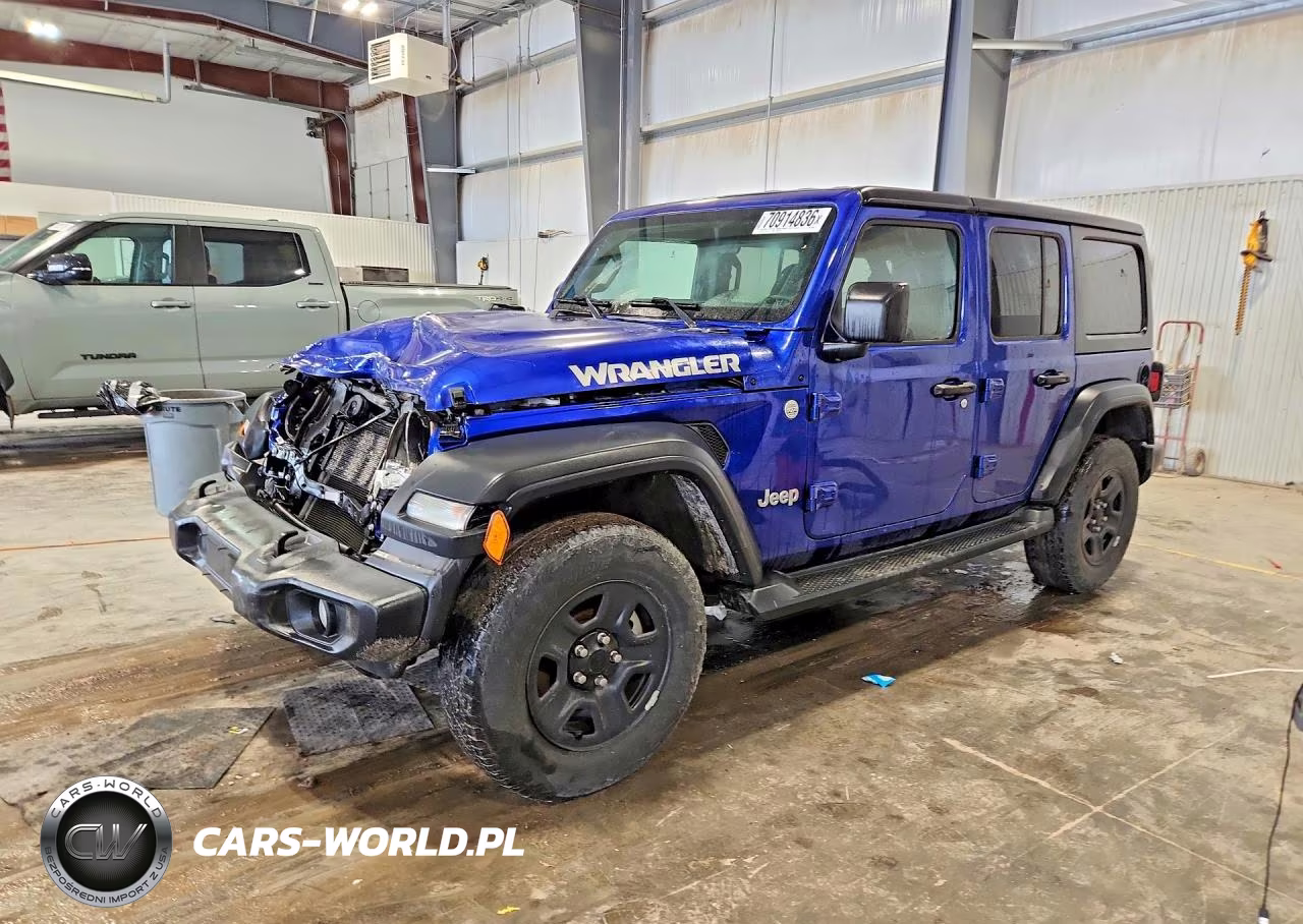 2018 Jeep Wrangler Unlimited Sport VIN:1C4HJXDNXJW186286 - 1