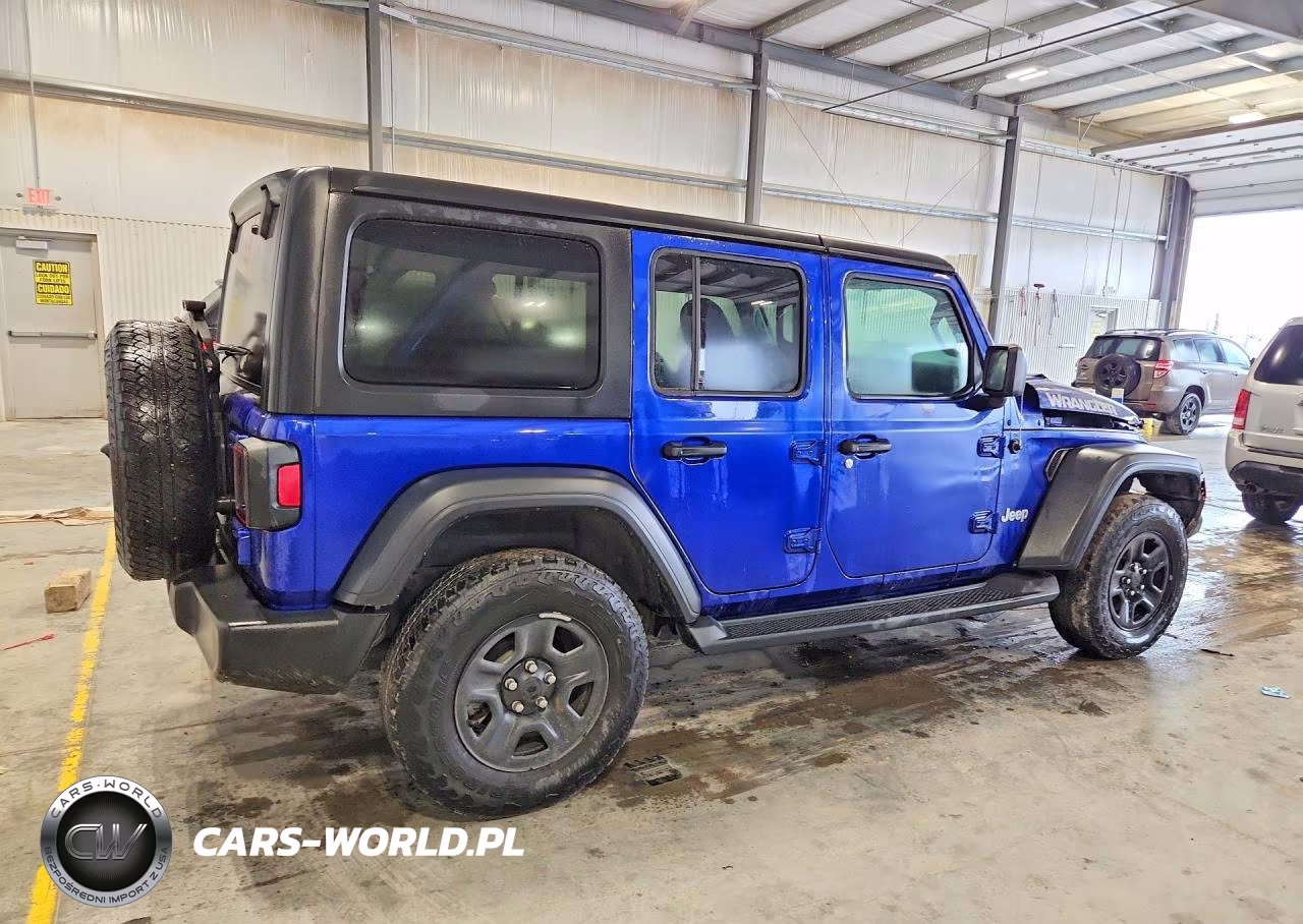 2018 Jeep Wrangler Unlimited Sport VIN:1C4HJXDNXJW186286 - 3