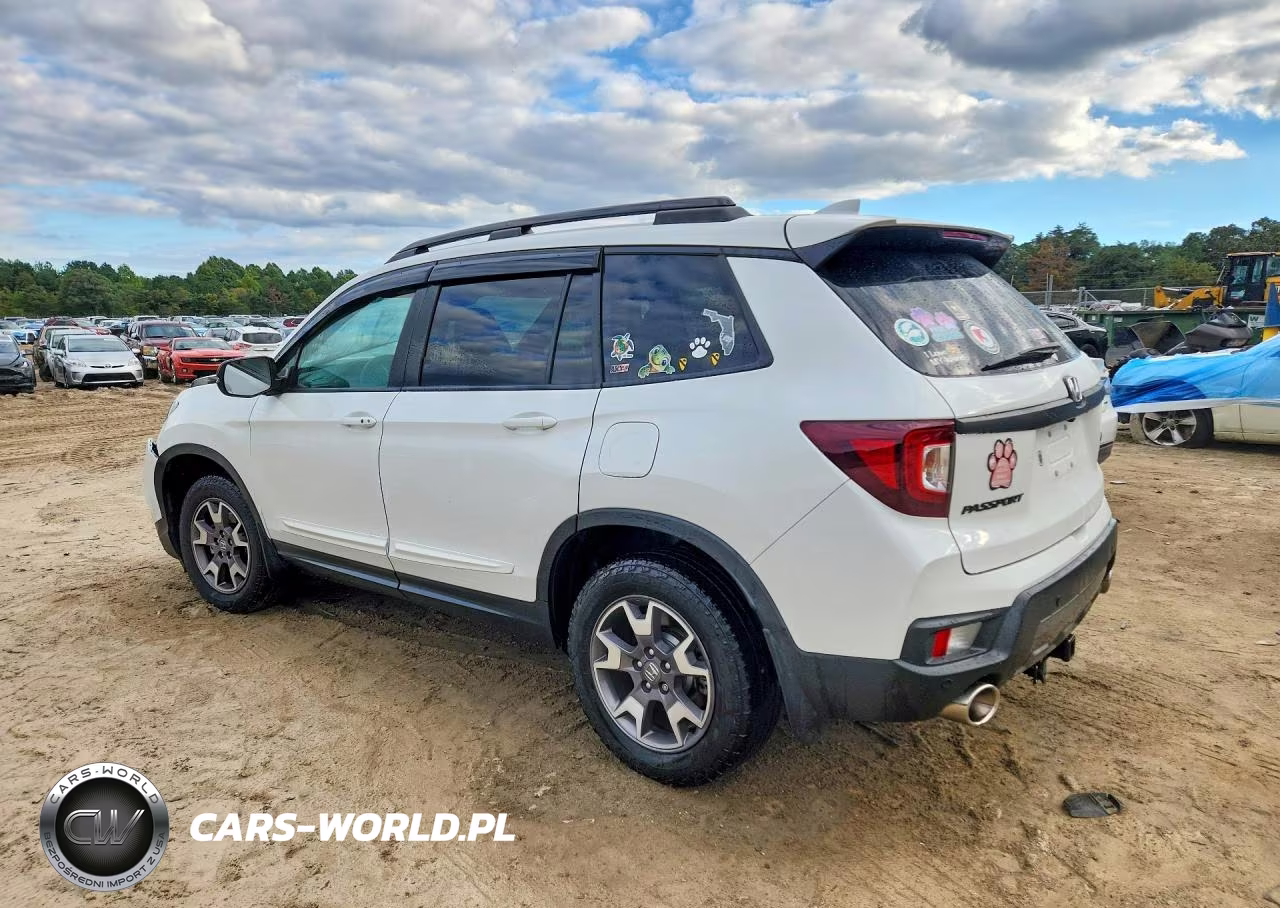 2022 Honda Passport Trail Sport VIN:5FNYF8H69NB002508 - 2