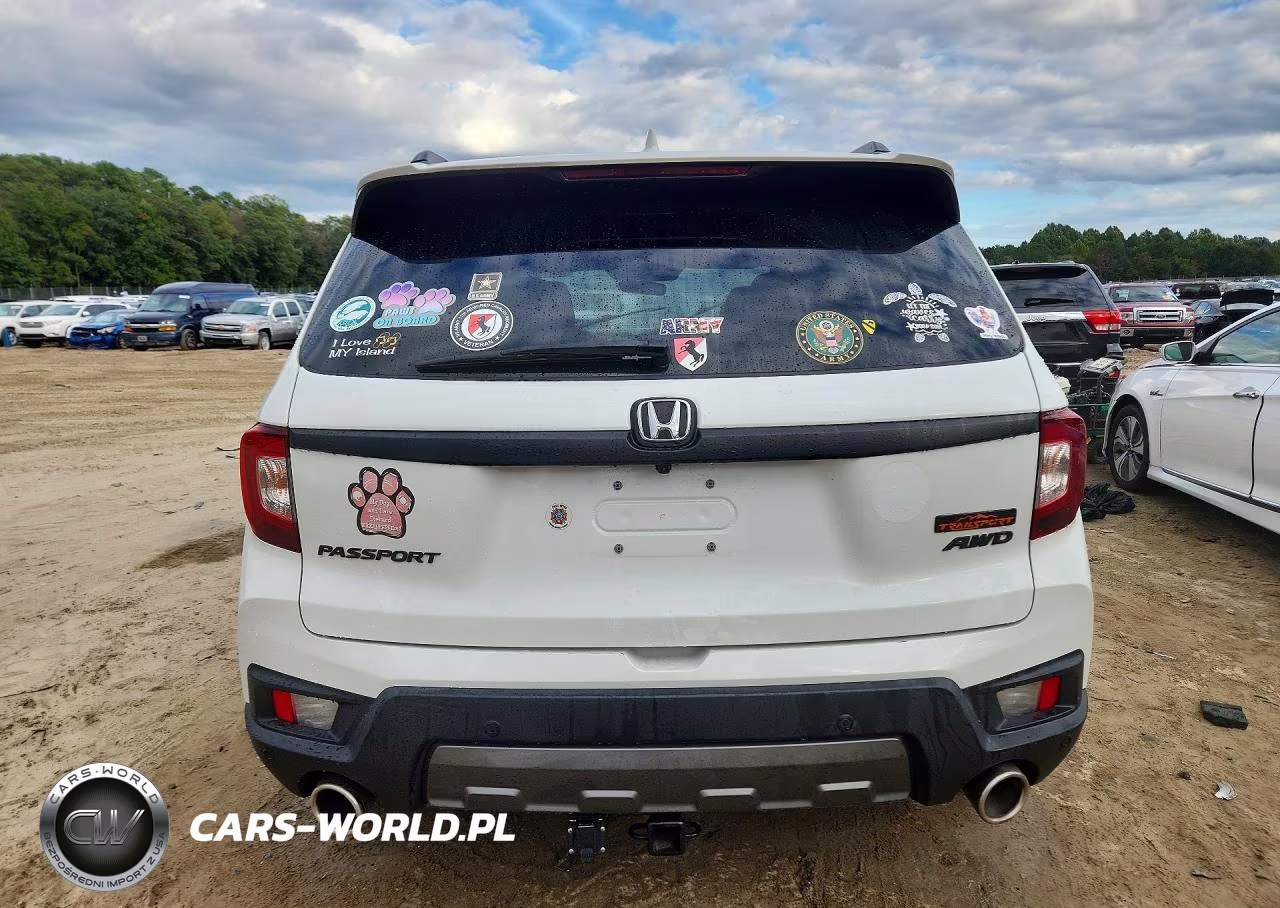 2022 Honda Passport Trail Sport VIN:5FNYF8H69NB002508 - 6