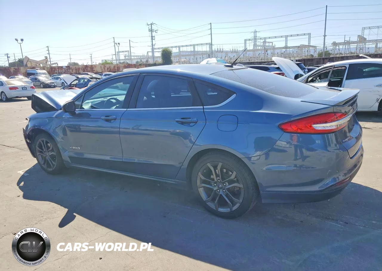 2018 Ford Fusion Se Hybrid VIN:3FA6P0LU1JR207816 - 2