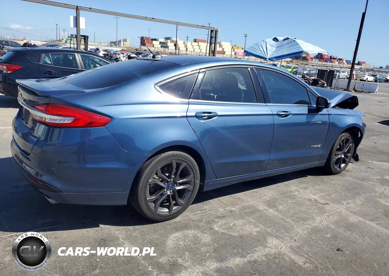 2018 Ford Fusion Se Hybrid VIN:3FA6P0LU1JR207816 - 3