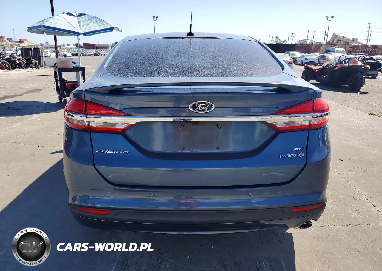 2018 Ford Fusion Se Hybrid VIN:3FA6P0LU1JR207816 - 6