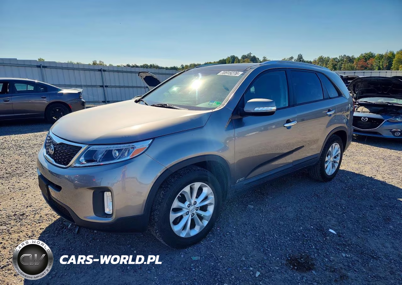 2014 Kia Sorento Ex VIN:5XYKUDA76EG431377 - 1