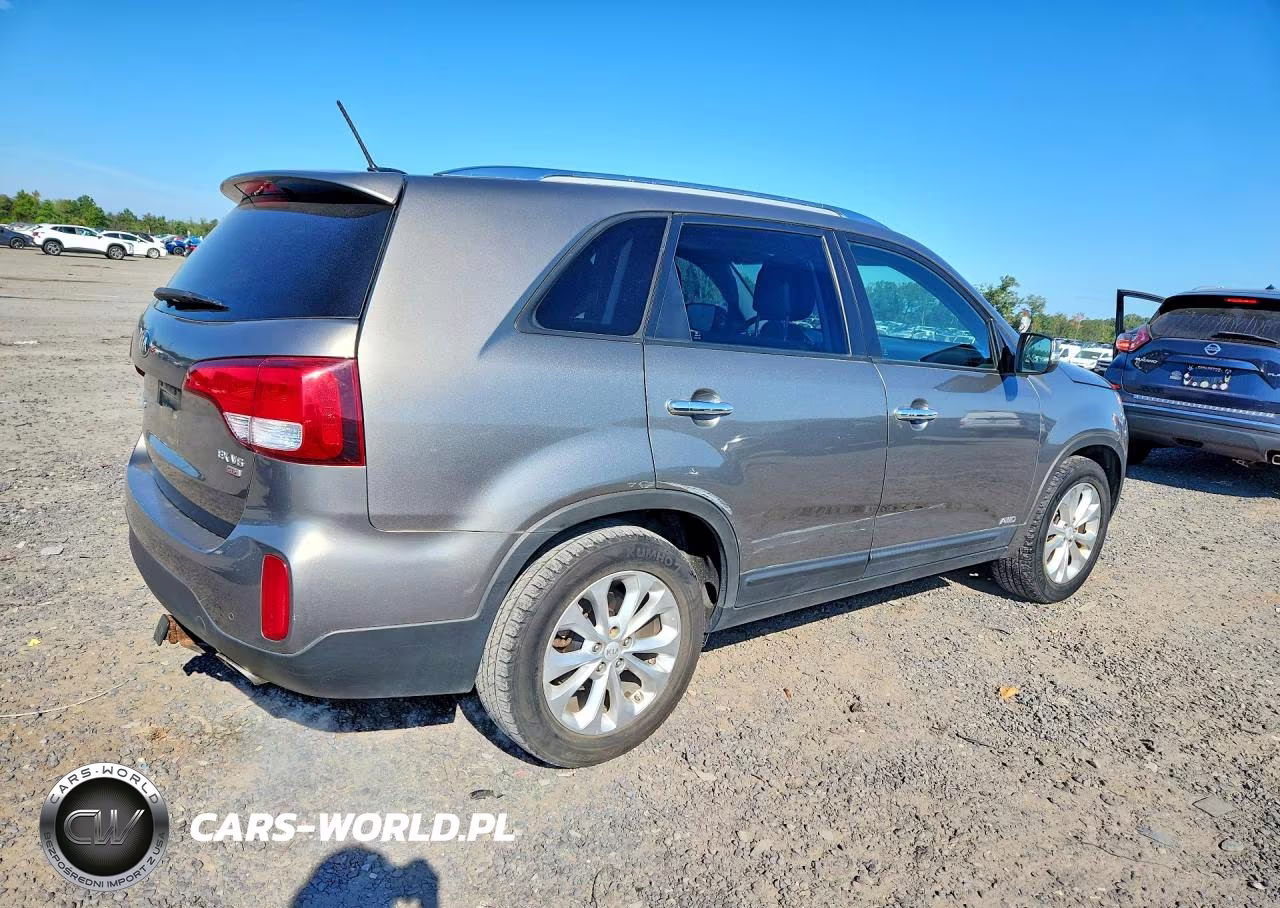 2014 Kia Sorento Ex VIN:5XYKUDA76EG431377 - 3