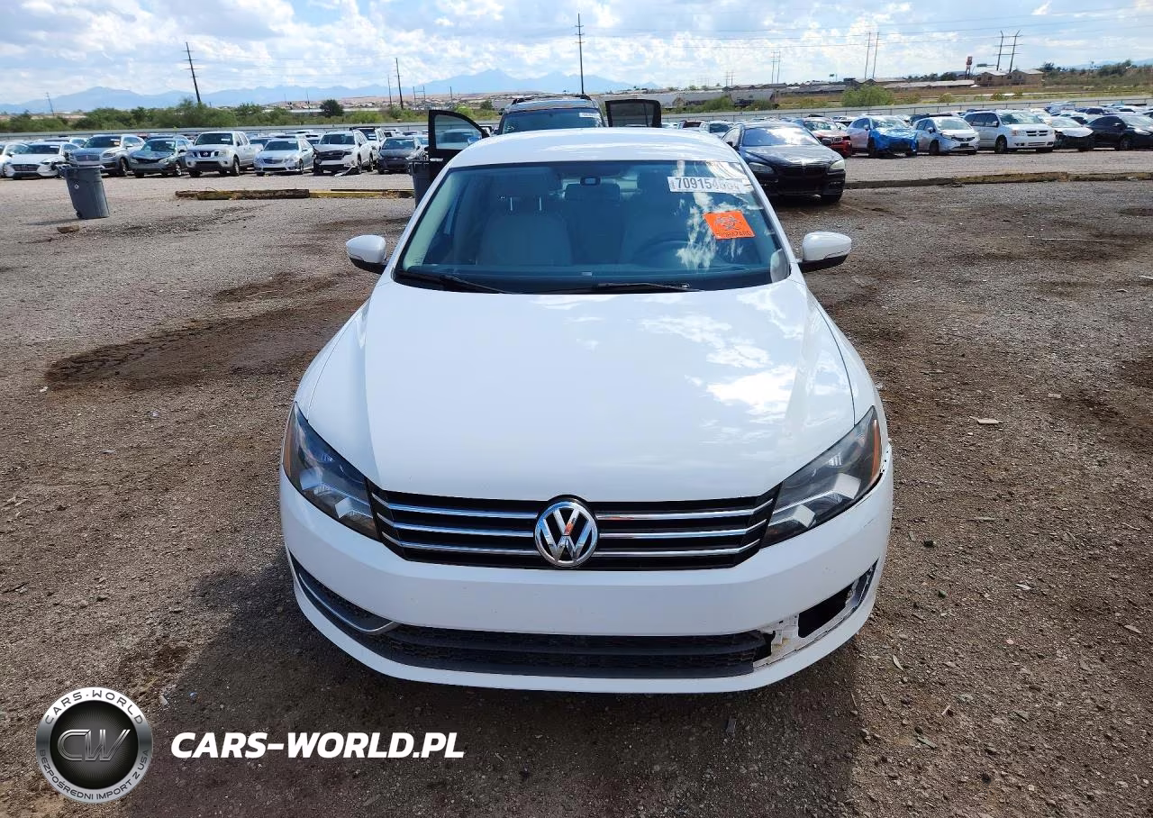 2013 Volkswagen Passat S VIN:1VWAP7A36DC143084 - 5