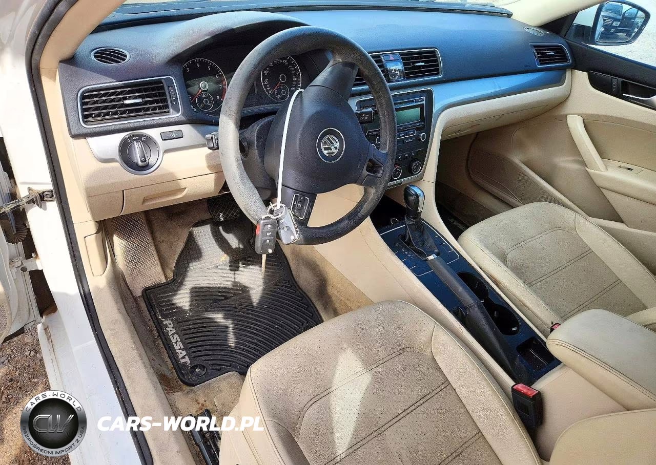 2013 Volkswagen Passat S VIN:1VWAP7A36DC143084 - 8