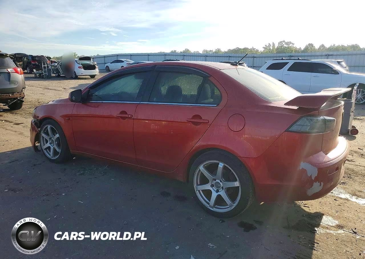 2008 Mitsubishi Lancer Es VIN:JA3AU26U98U040840 - 2
