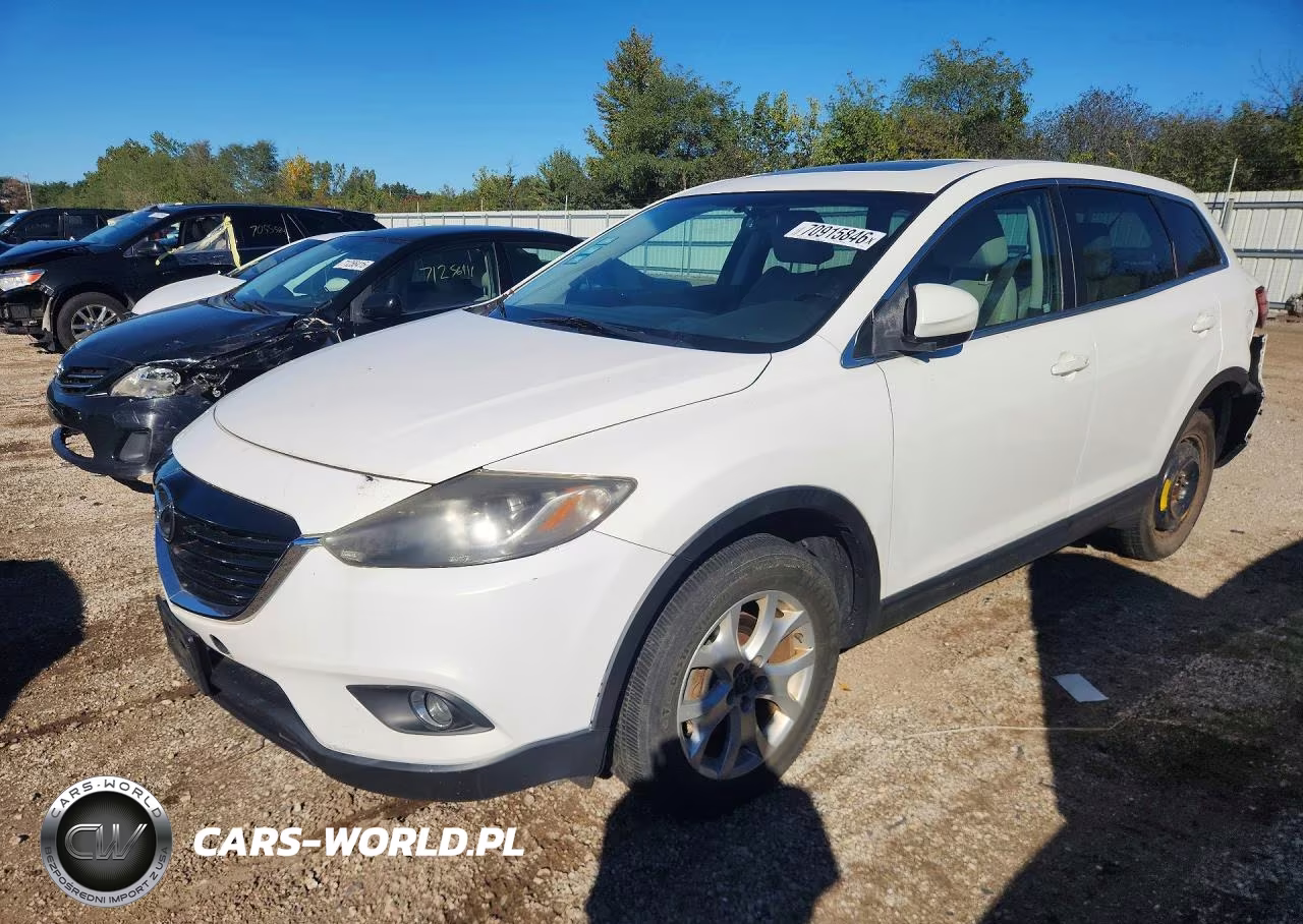 2013 Mazda Cx-9 Touring VIN:JM3TB3CV6D0419922 - 1