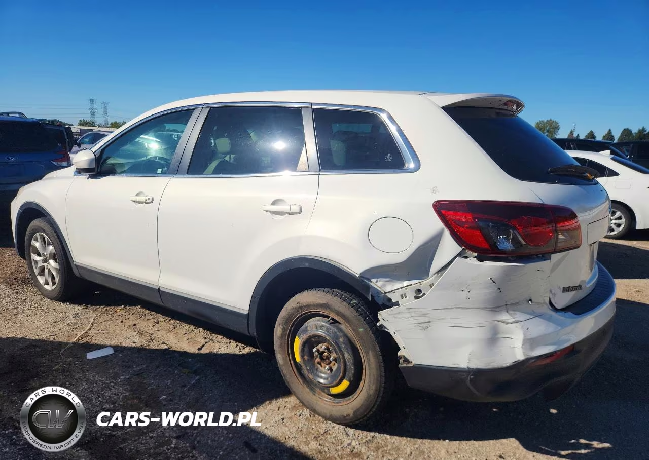 2013 Mazda Cx-9 Touring VIN:JM3TB3CV6D0419922 - 2