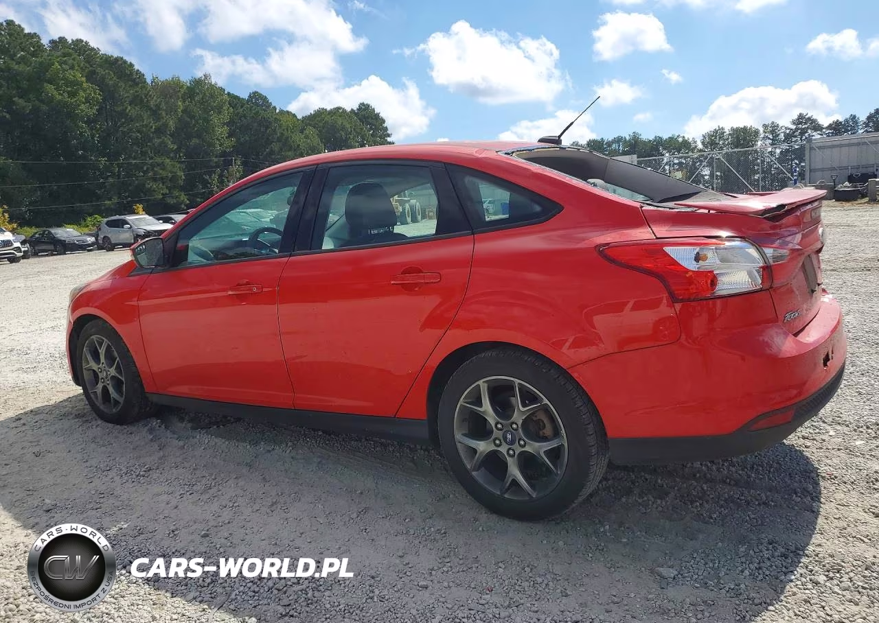 2013 Ford Focus Se VIN:1FADP3F28DL211755 - 2
