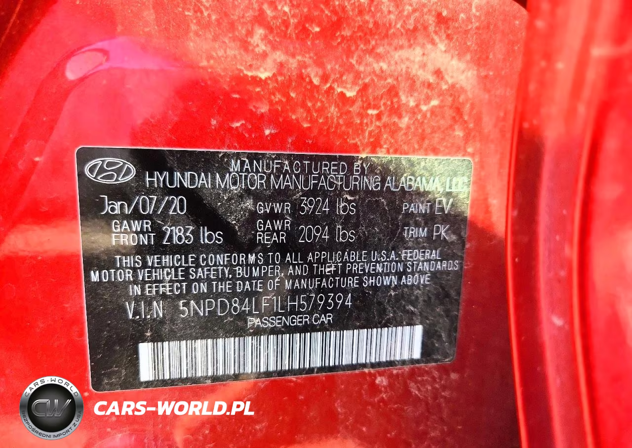 2020 Hyundai Elantra Sel VIN:5NPD84LF1LH579394 - 12
