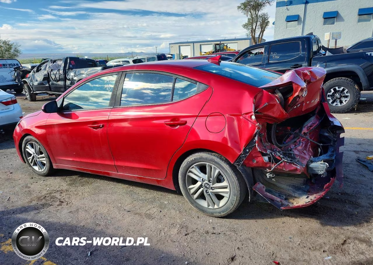 2020 Hyundai Elantra Sel VIN:5NPD84LF1LH579394 - 2