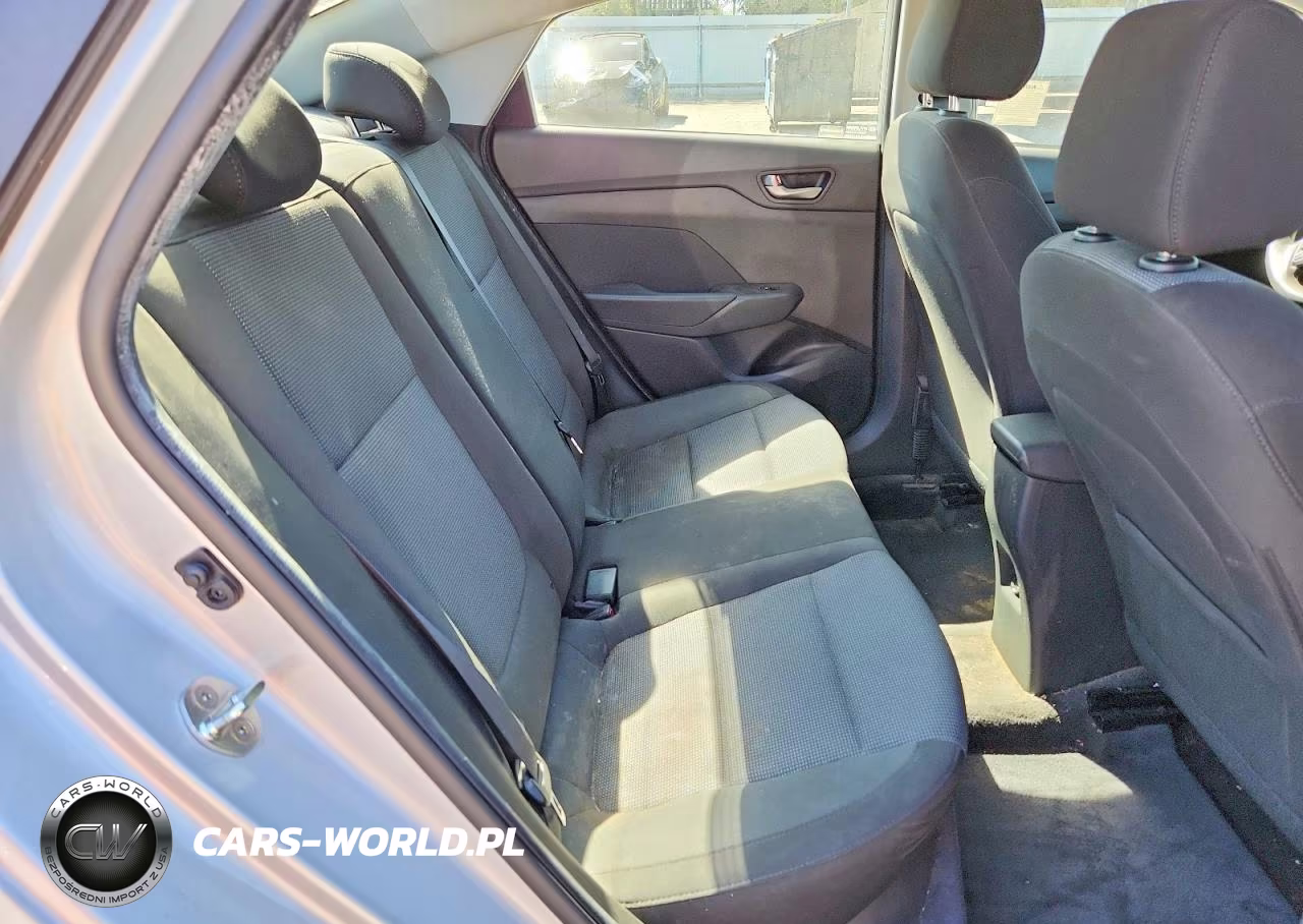 2022 Hyundai Accent Sel VIN:3KPC24A6XNE153744 - 10