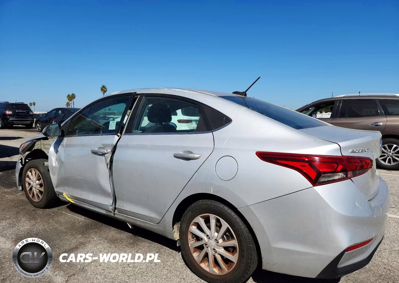 2022 Hyundai Accent Sel VIN:3KPC24A6XNE153744 - 2