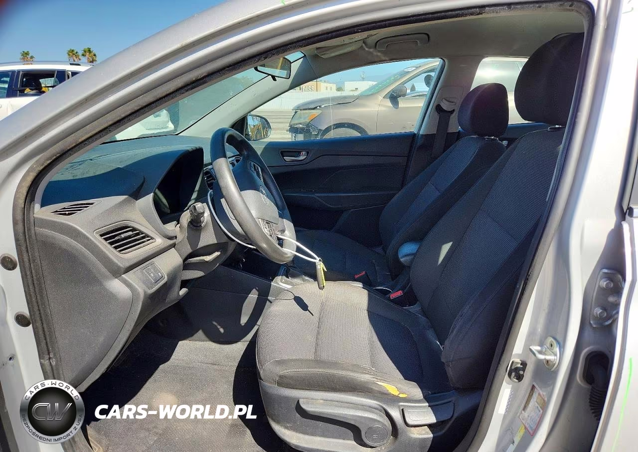 2022 Hyundai Accent Sel VIN:3KPC24A6XNE153744 - 7