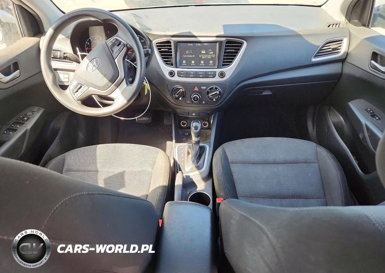 2022 Hyundai Accent Sel VIN:3KPC24A6XNE153744 - 8