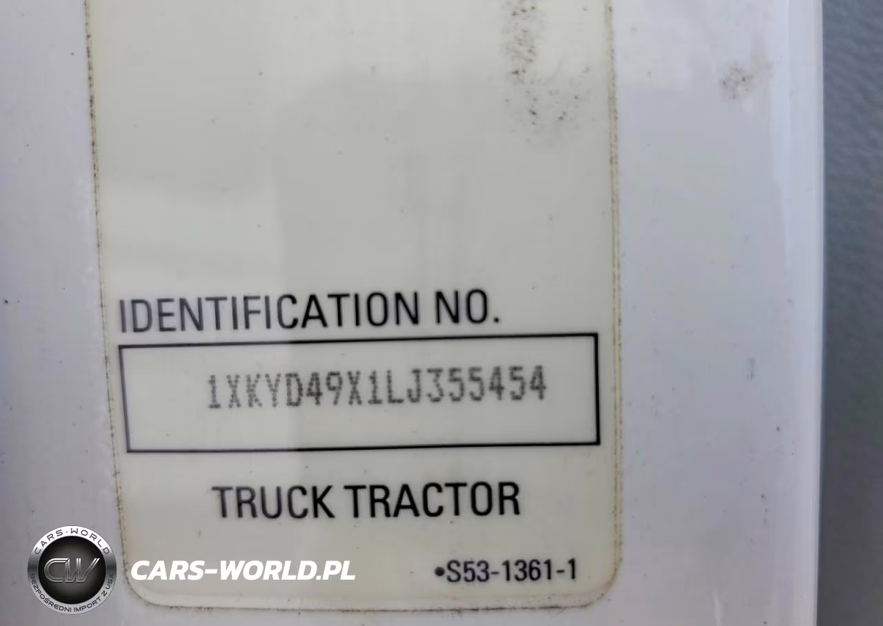 2020 Kenworth T680 Semi Truck VIN:1XKYD49X1LJ355454 - 12