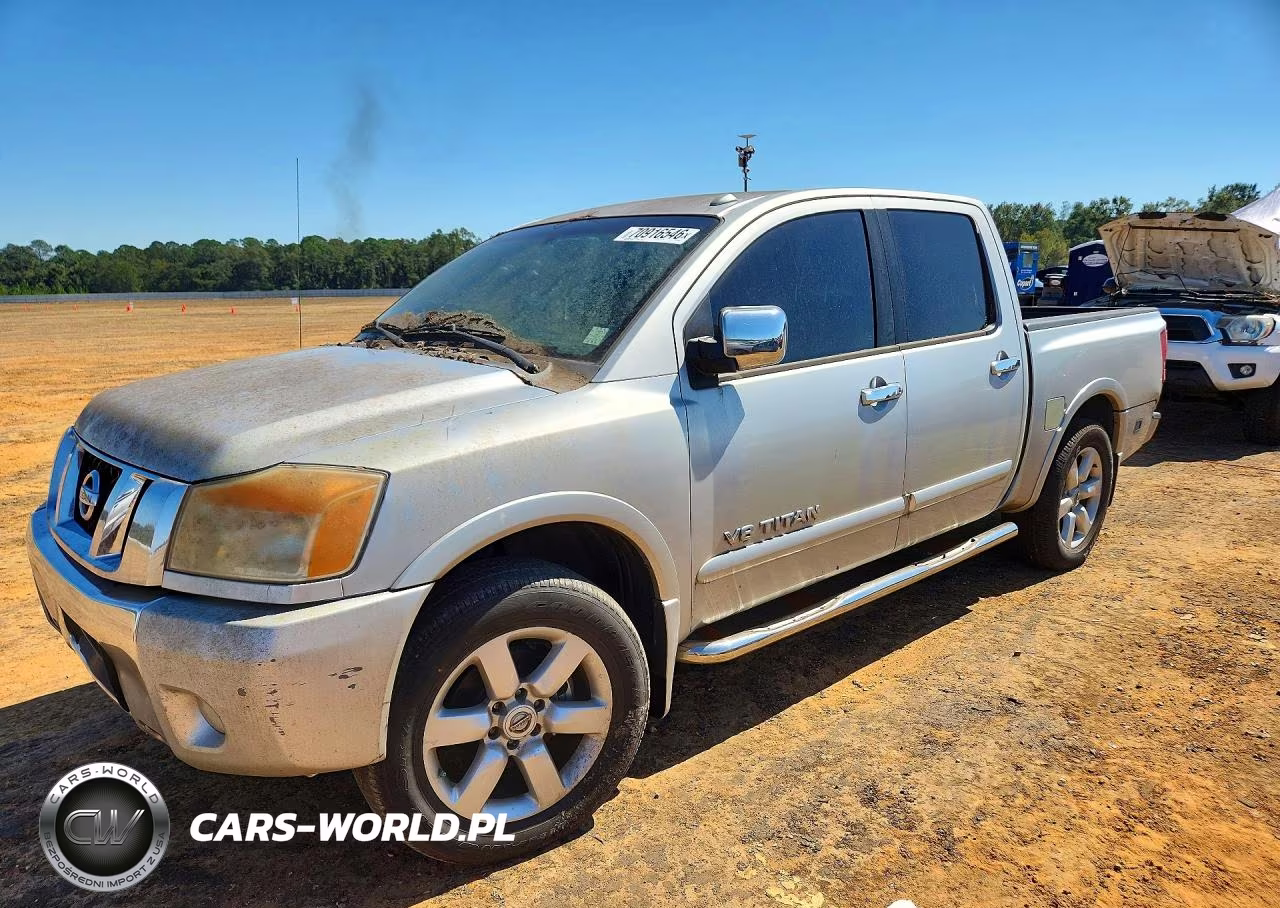 2008 Nissan Titan Xe Ffv VIN:1N6BA07D48N348622 - 1
