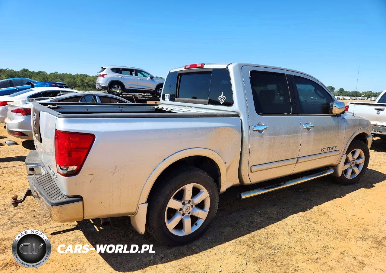 2008 Nissan Titan Xe Ffv VIN:1N6BA07D48N348622 - 3