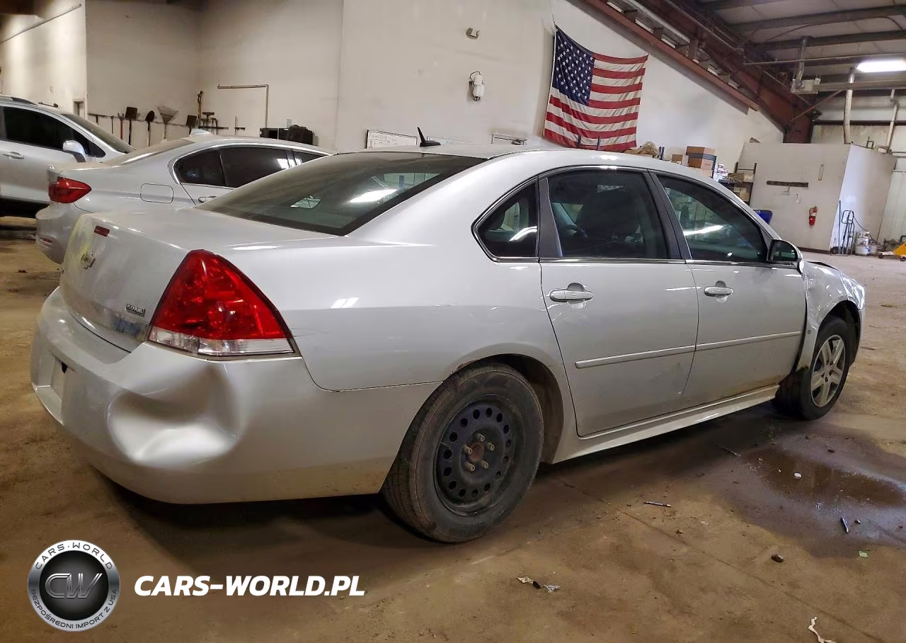 2010 Chevrolet Impala Ls VIN:2G1WA5EK8A1136924 - 3