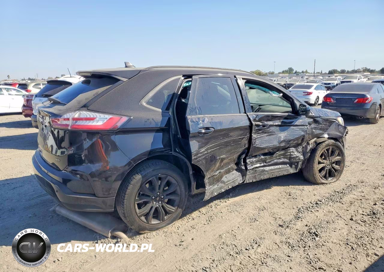 2022 Ford Edge Se VIN:2FMPK4G91NBA96212 - 3