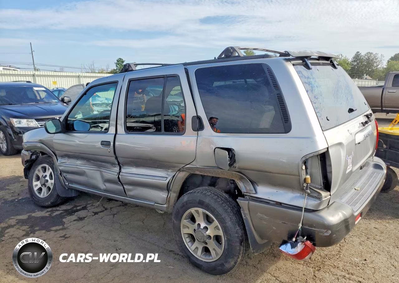 2001 Nissan Pathfinder Se VIN:JN8DR07Y31W532123 - 2