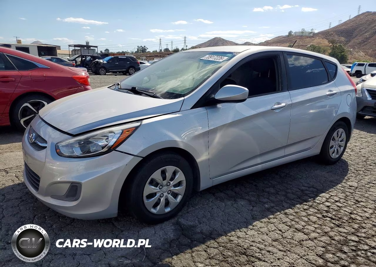 2017 Hyundai Accent Se VIN:KMHCT5AE3HU342733 - 1